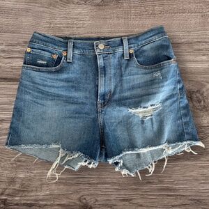 Levi's High Rise Jean Shorts